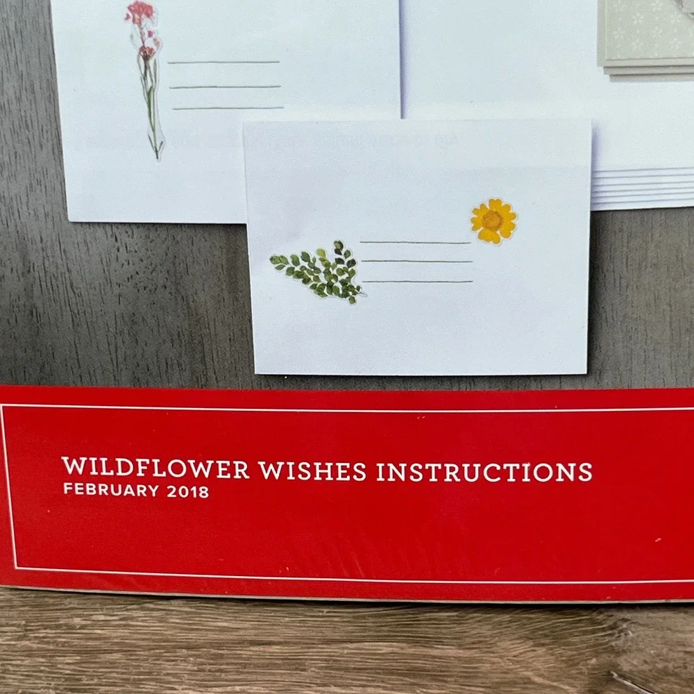 Stampin Up Paper Pumpkin Wildflower Wishes Kit 2018 Yellow Floral Card Making